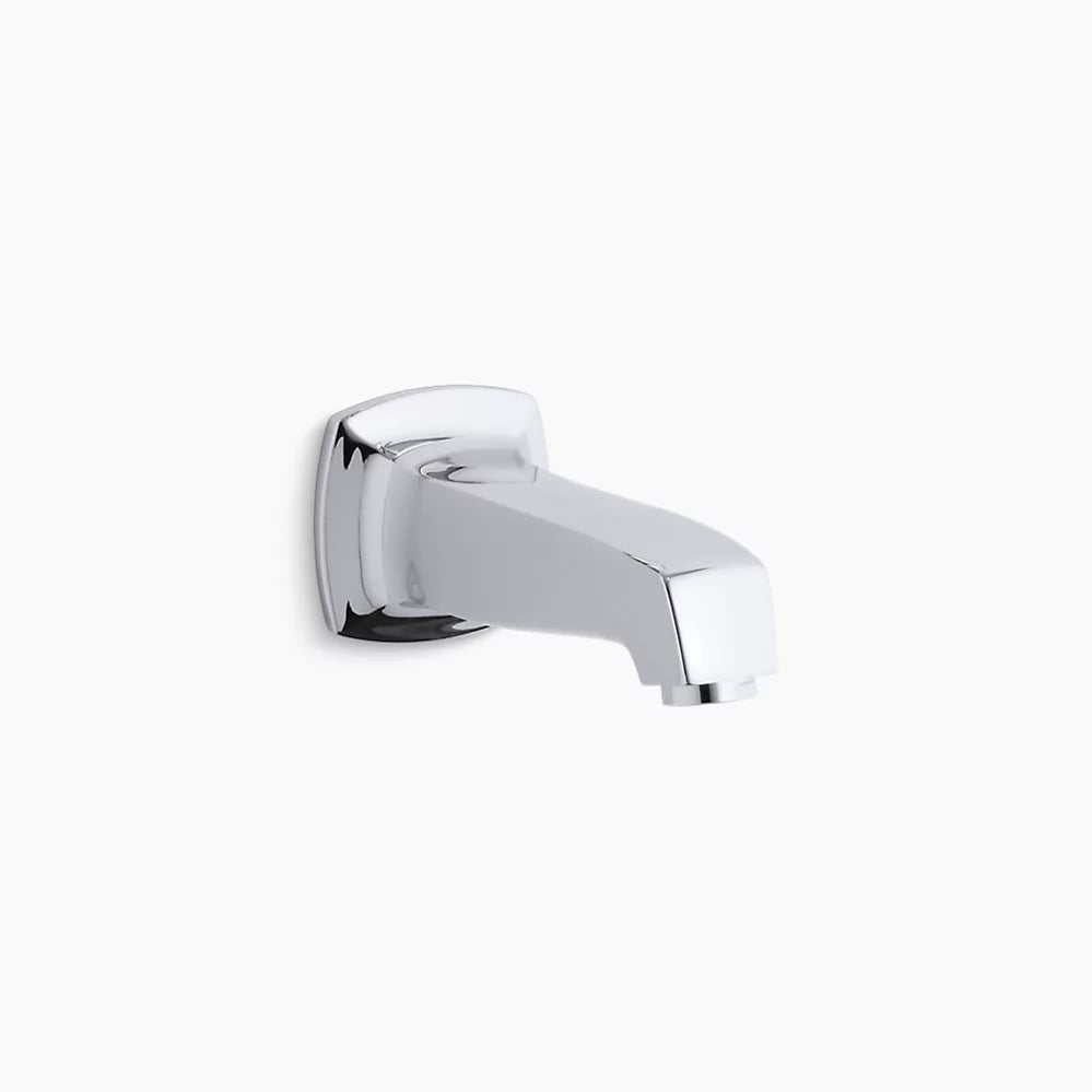 Kohler Margaux Wall-Mount Non-Diverter Bath Spout in Polished Chrome — 16246-CP