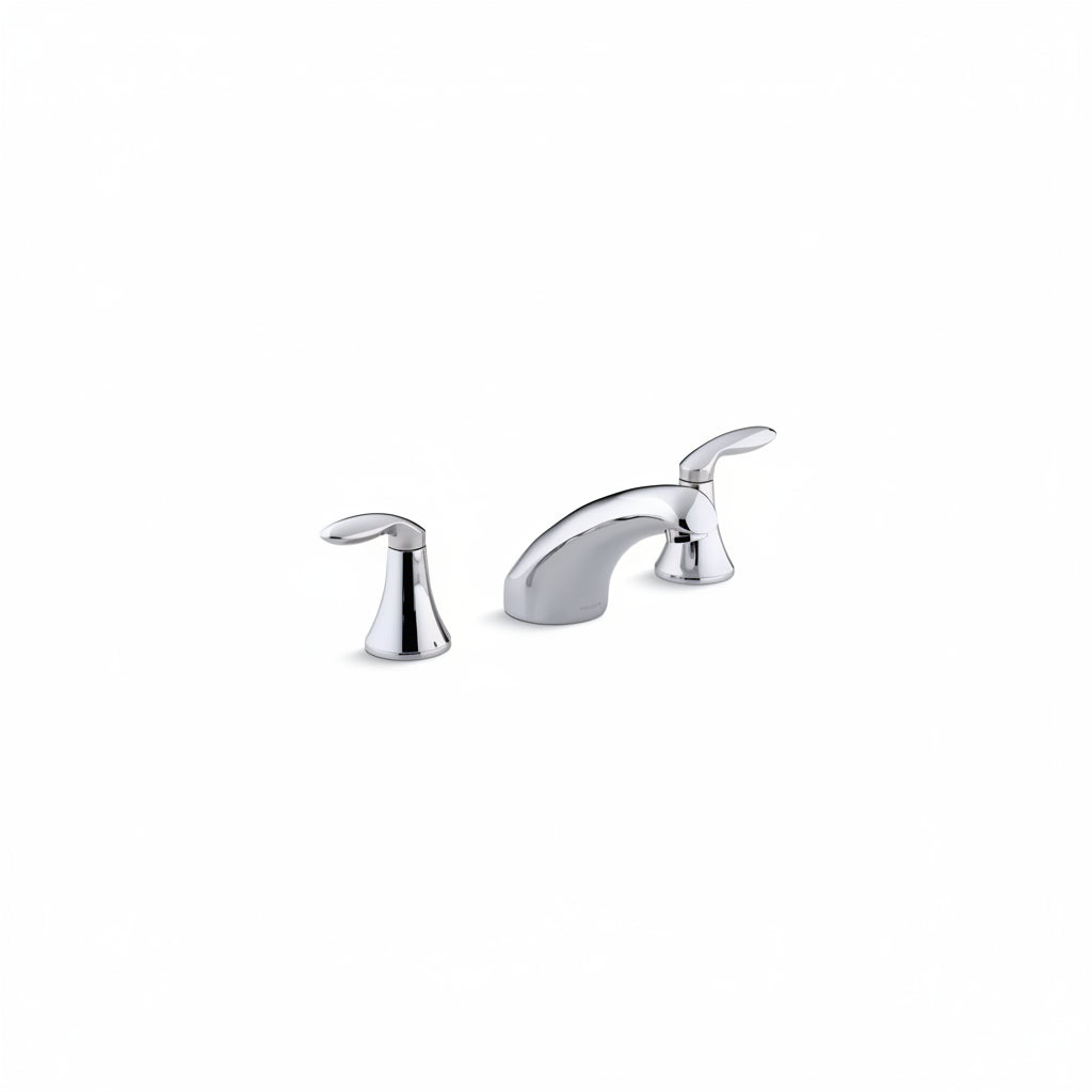 Kohler Coralais Rim Bath Faucet Trim with Lever Handle — P15294-4-CP