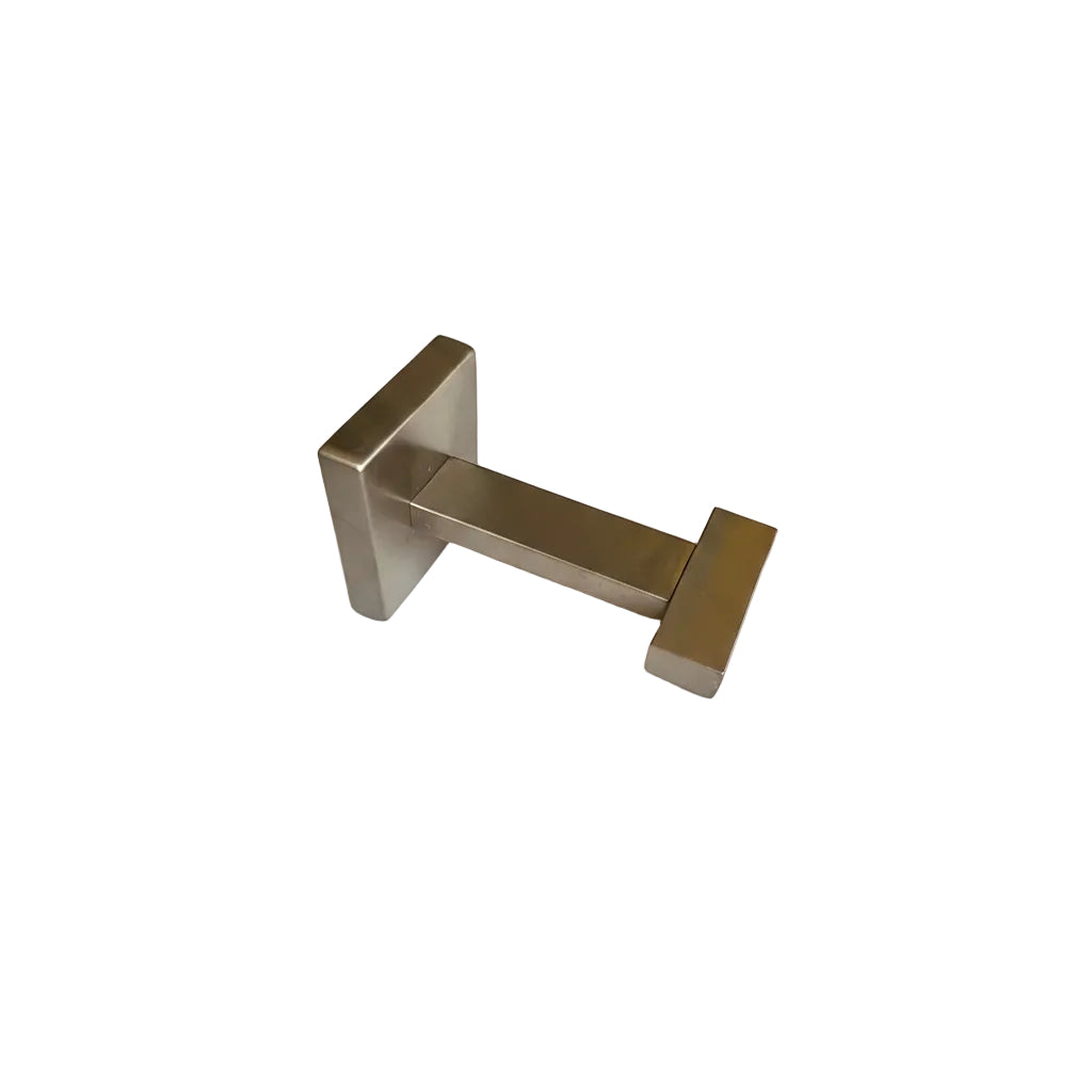 Kohler Square Single Robe Hook in Vibrant Brushed Bronze — 23290-F2-BV